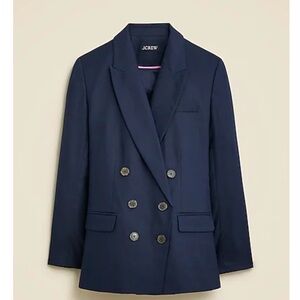 NWT JCrew linen stretch blazer